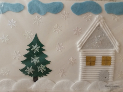 Снежный двор