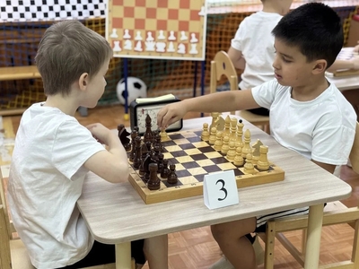 Ход игры в шахматы