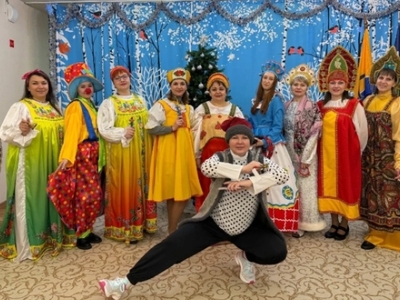 Общее фото ряженых